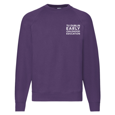 Tu Dublin Early Childhood Education Sweatshirt Purple  Thumbnail